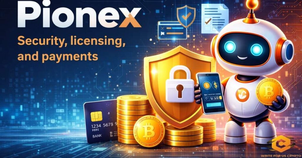 Pionex Security, licensing, and payments